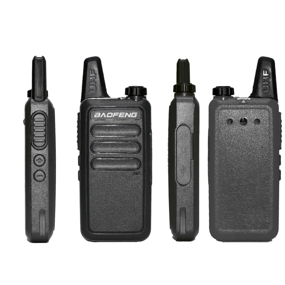 6 шт Baofeng R5 мини Wiress иди и болтай Walkie Talkie “иди BF портативная приёмопередаточная