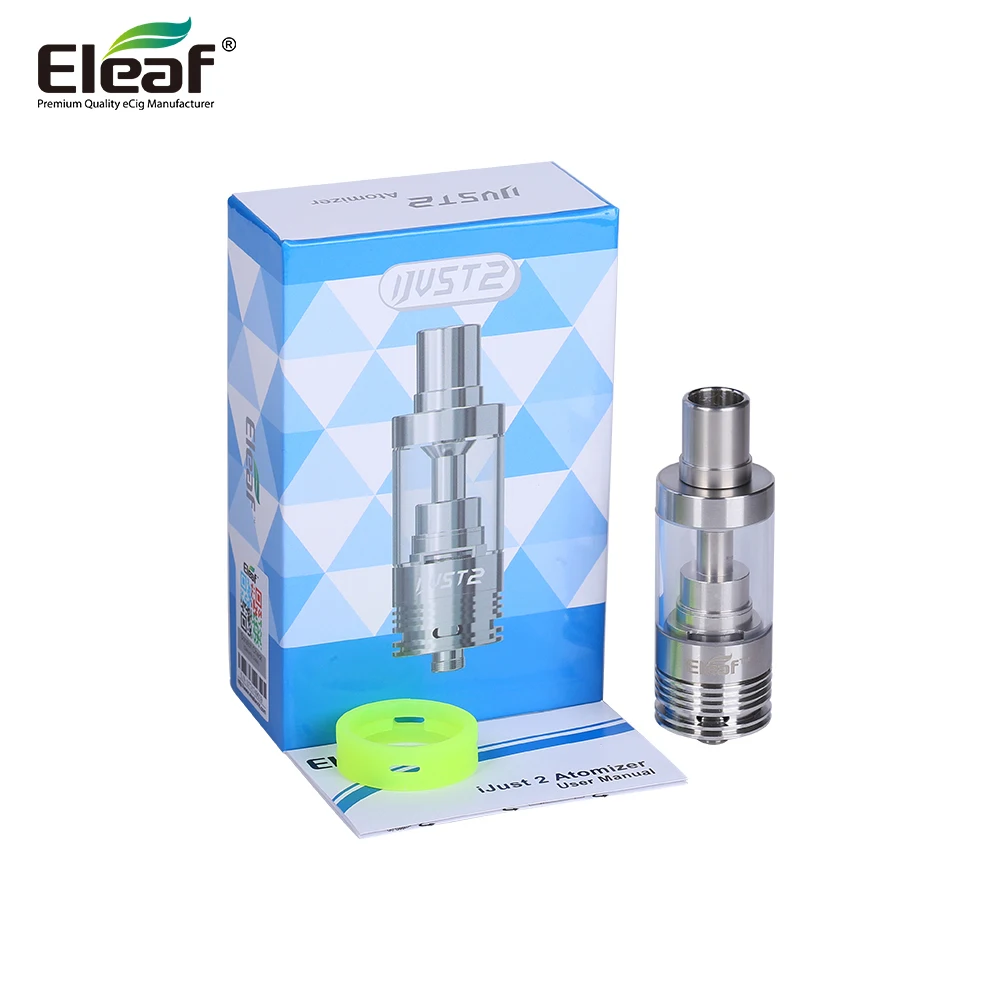 Оригинальный атомайзер Eleaf iJust 2 подходит для электронной сигареты емкостью 5 мл с