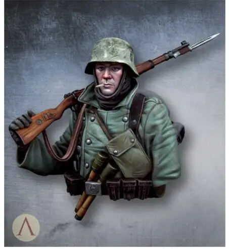 Новая несобранная модель из смолы 1/10 бюст Битва за Москву 1941 набор для