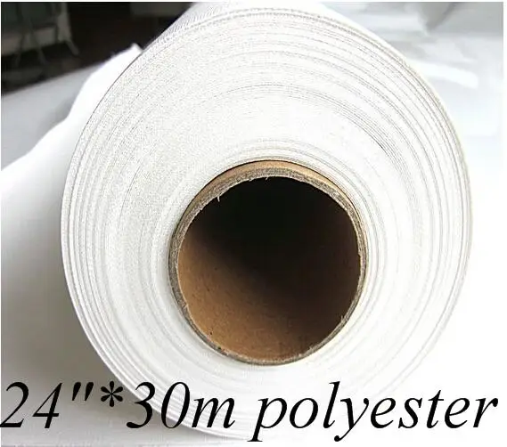 Рулон тяжелого холста из полиэстера высочайшего качества ширина 61 см вес 280 г|roll