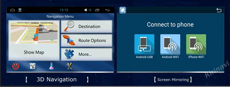 KiriNavi четырехъядерный Android 7,1 автомобильный Радио gps dvd-плеер стерео для Skoda Octavia A7 Автомобильная Мультимедийная система+ с gps WiFi