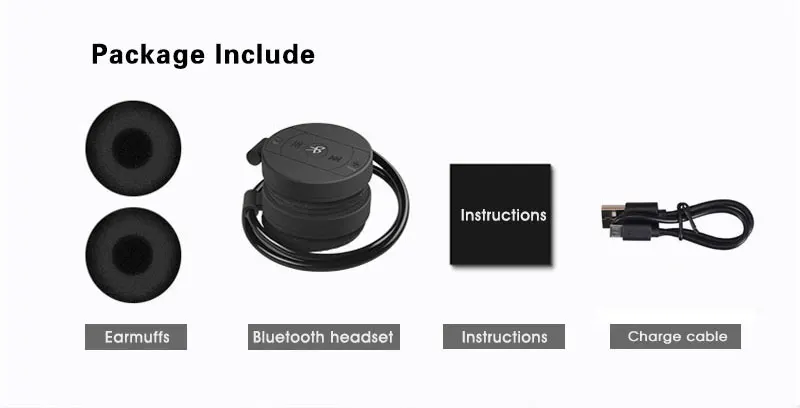 Bluetooth наушники с микрофоном, спортивные наушники для бега, бинауральная беспроводная гарнитура, стерео наушники Audifonos, черные Bluetooth наушники