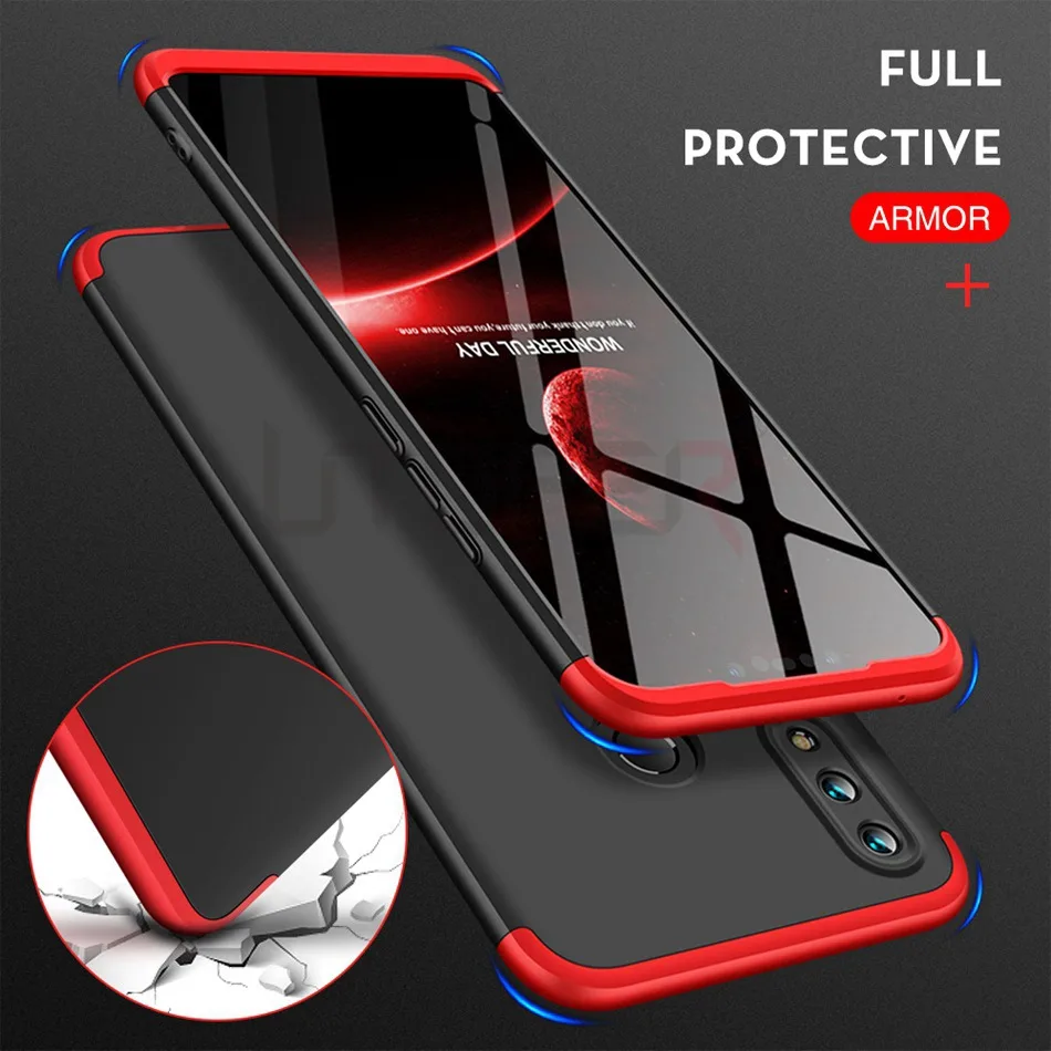 Phone Case For Huawei P20 lite 360 Cover Mate 10 Lite Coque Honor 9 Play Note Nova 3I 2I Pro 7A 7X Y6 Prime 2018 | Мобильные