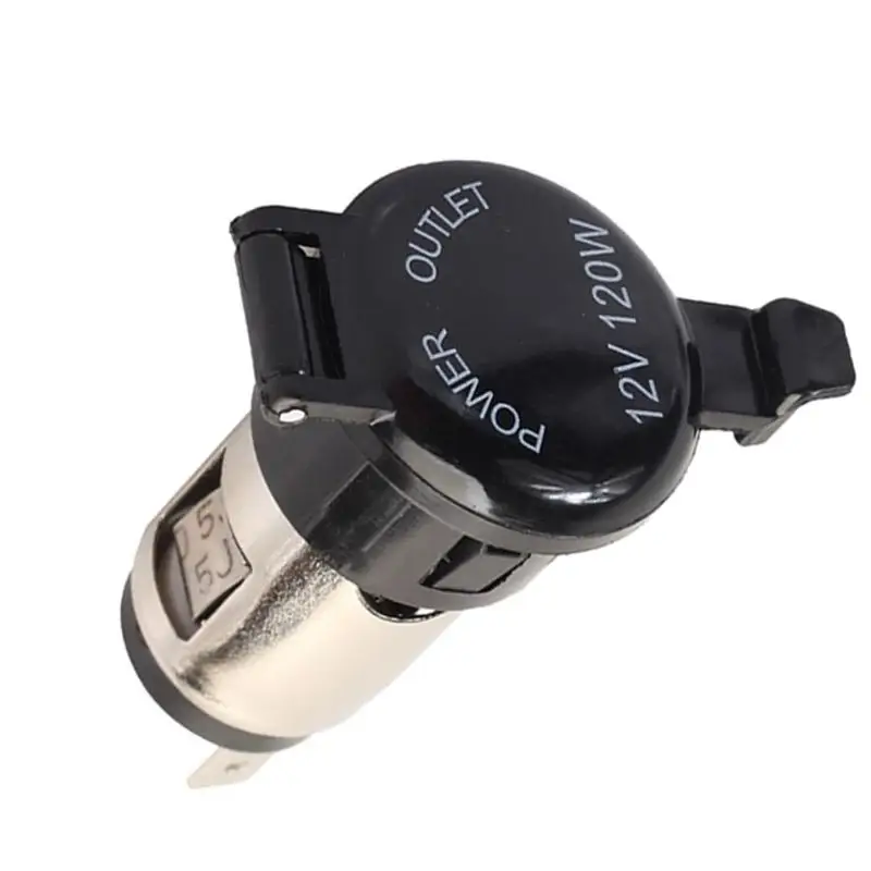 Автомобильный гнездовой разъем для прикуривателя 10 А штепсельная вилка с