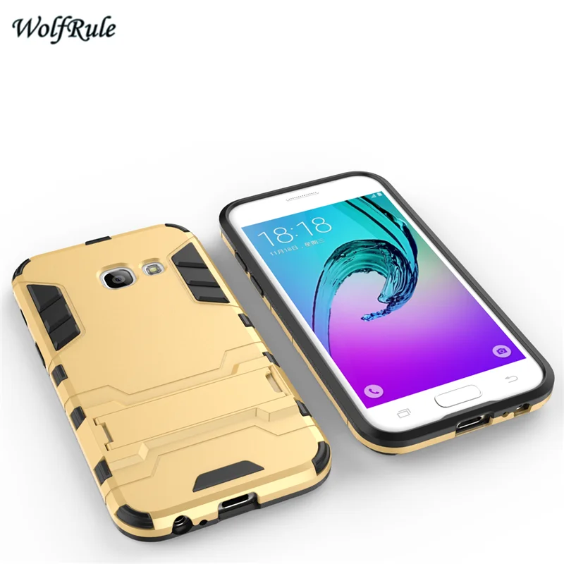 Чехол для Samsung Galaxy A3 2017 чехол A5 бампер из ТПУ и поликарбоната задняя крышка