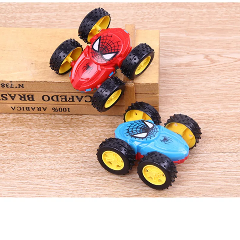 8 см Новая мода инерция двойной цвет Самосвальный анти игрушка Blaze Monster car 360
