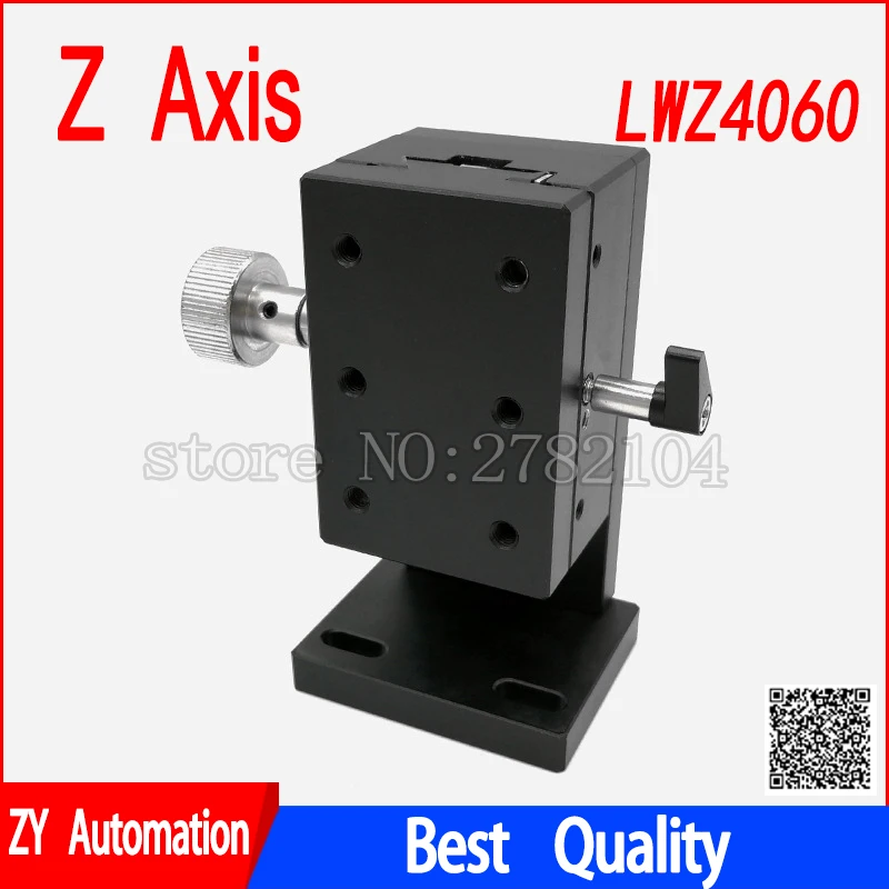 Z axis LWZ4060 паз в форме ласточкиного хвоста ручная платформа стойка и зубчатый