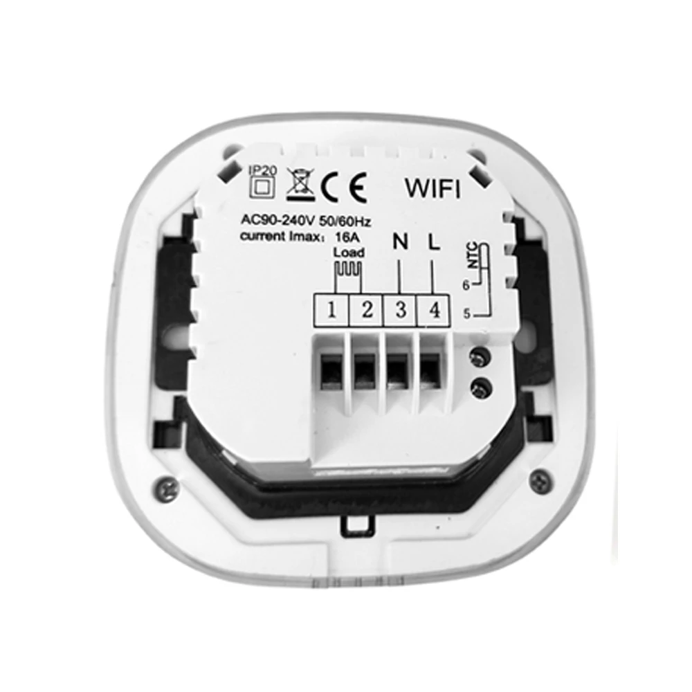 Термостат для теплого пола с Wi Fi|Приборы измерения температуры| |
