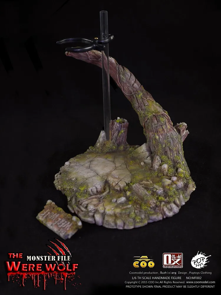 1/6 масштаб Коллекционная фигурка кукла Монстр файл серии второй бомбы-The was Wolf 1" фигурка куклы пластмассовые игрушечные модели