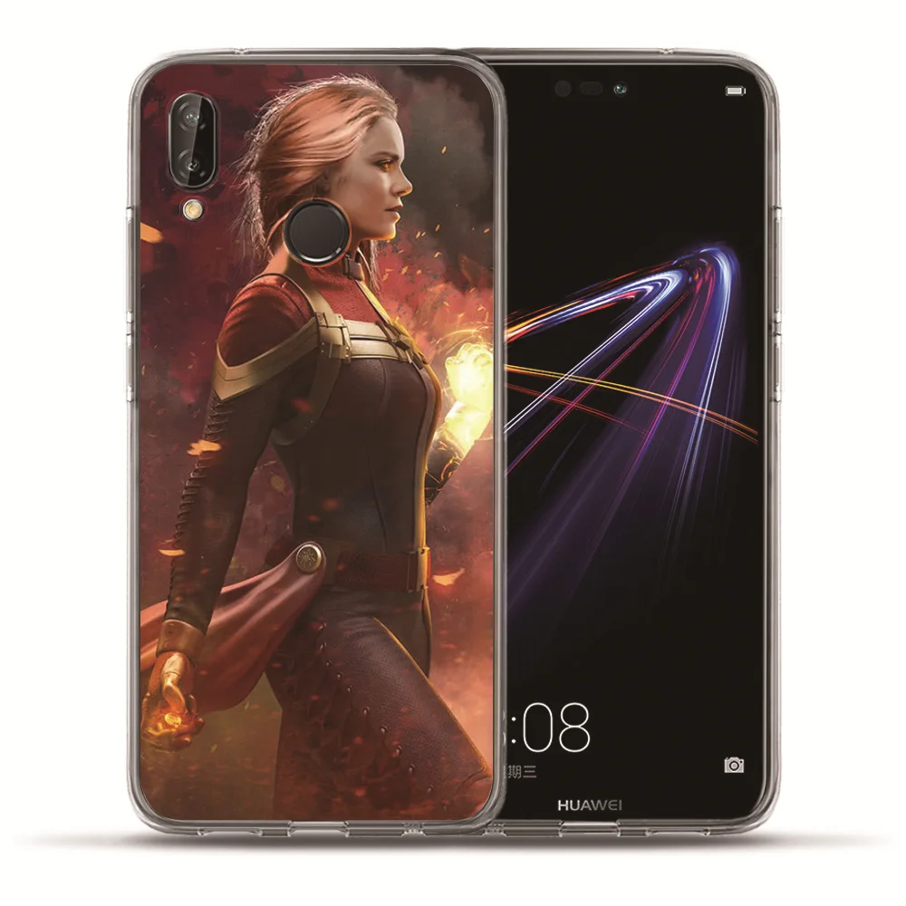 Чехол для Huawei P30 Pro P20 Lite Mate 20 lite 9 10 P10 Coque Marvel Мстители Железный человек роскошный