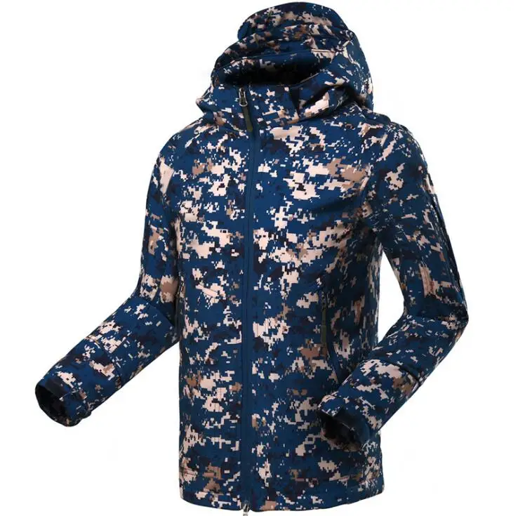 2018 Man Sportwear Camouflage Jacket Men Waterproof Windproof Coat for Climbing Hiking Outwear Army Military Jaket | Спорт и