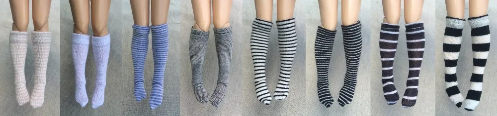 Бесплатная доставка 3 шт./компл. Модная Кукла масштаб 1/6 Stockin для кукол блайз азон