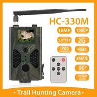 cellular hunting trail camera 16mp photo traps smtp mms gsm 1080p night vision hc330m wildlife wireless cameras surveillance