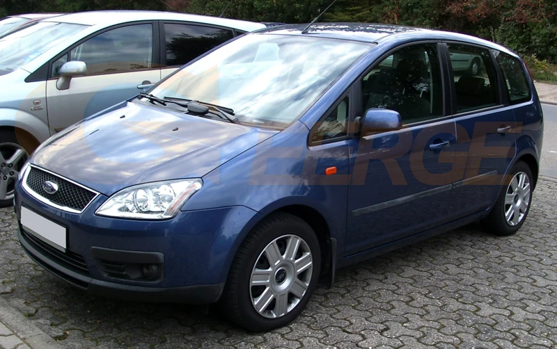 Для Ford Focus C-Max 2003 2004 2005 2006 2007 галогенные фары отличное Ультра яркое освещение ccfl ангельские глазки комплект