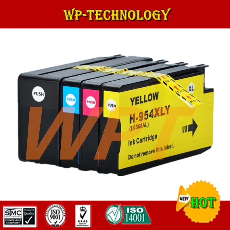 Compatible Ink Cartridge For HP 954 HP954 BK/C/M/Y For HP OfficeJet Pro 7740 8210 8710 8715 8716 8720 8725 8730 8740 Printer