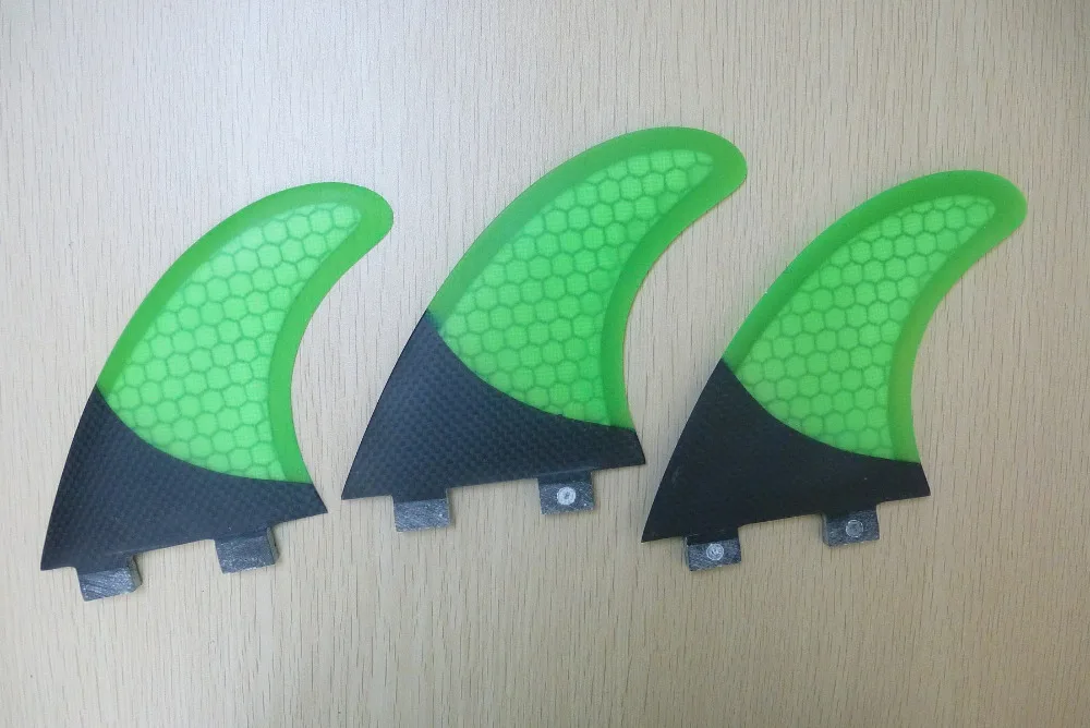 Вафельная Ткань из углеродного волокна доски для серфинга плавники Twin Tab G5