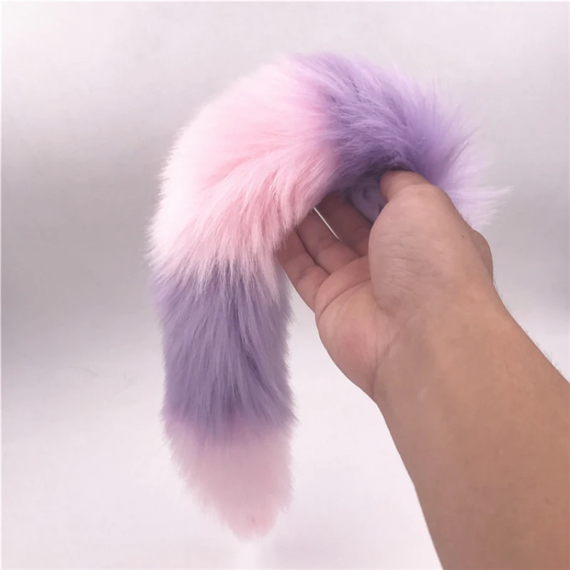 Fox Tail Anal Plug Stainless Steel Butt Plugs Sexy Romance Dilator Adult Products Sex Toys for Men Women H8-94F | Красота и здоровье