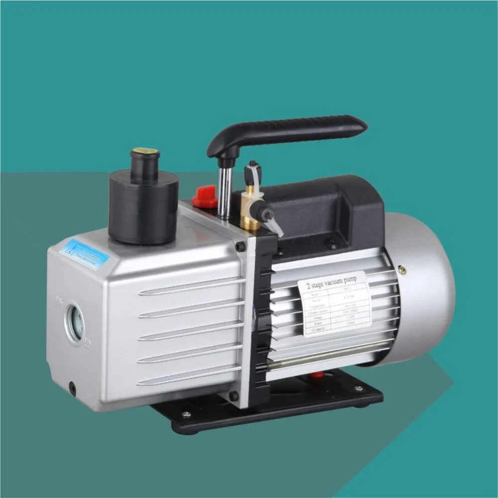 Двухступенчатый поворотный лопастной вакуумный воздушный насос 220 В 50 Гц куб. М