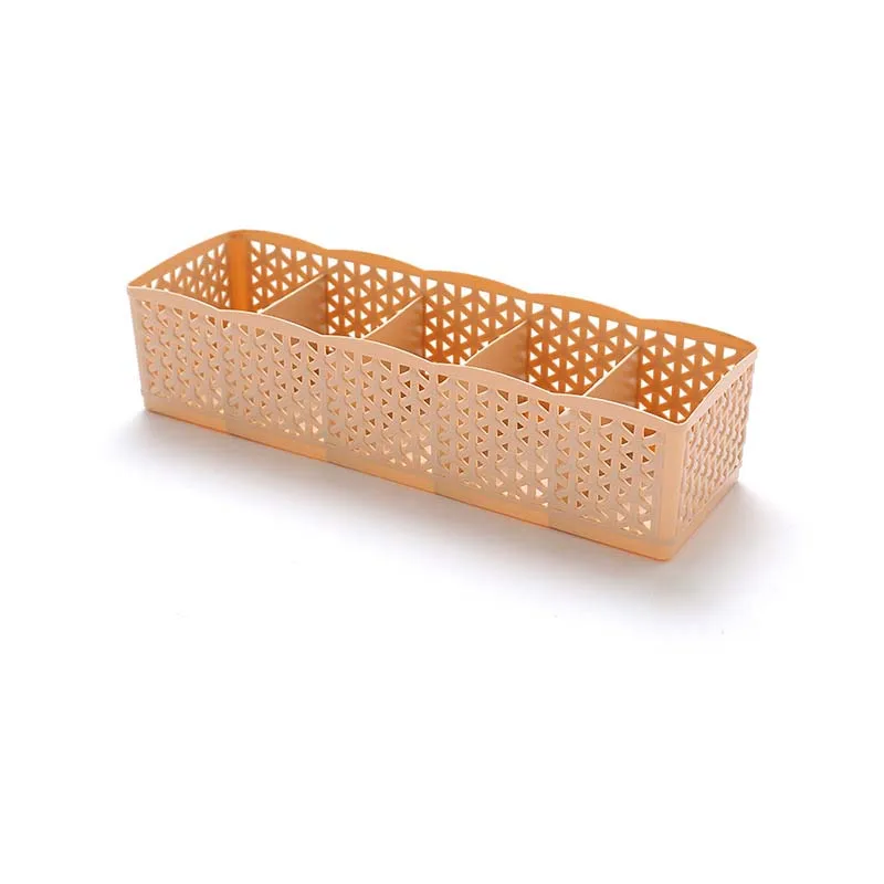 Beige 5 сетки бюстгальтер нижнее белье носки Выдалбливают ящики для хранения шкаф ящик Органайзер - Цвет: Beige