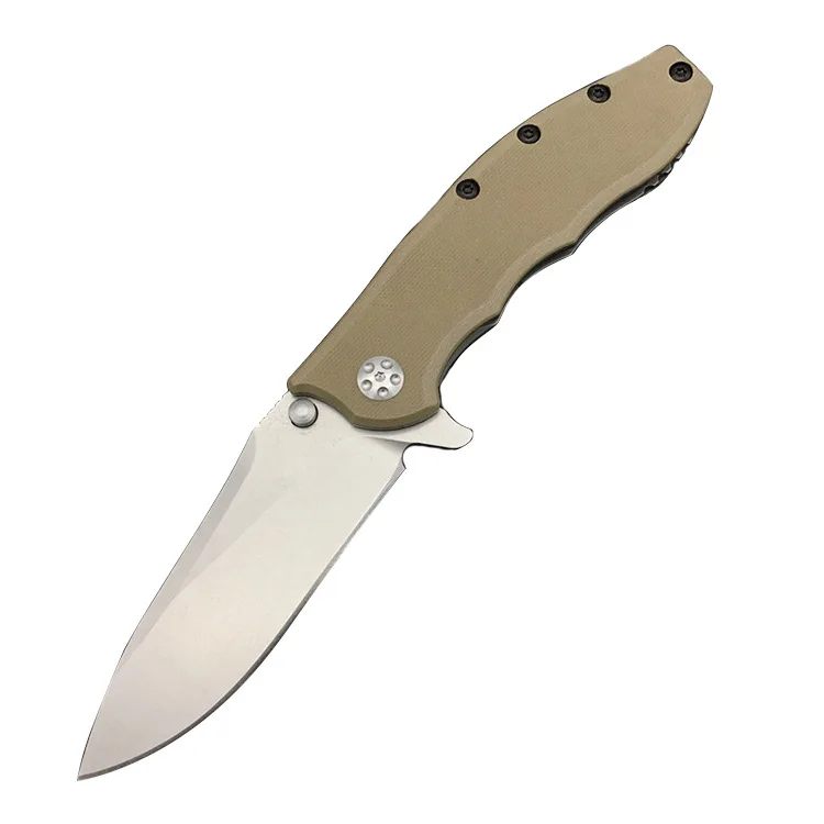 Высокое качество ZT0562 нож 8Cr13Mov лезвие G10 ручка складной Открытый Походный
