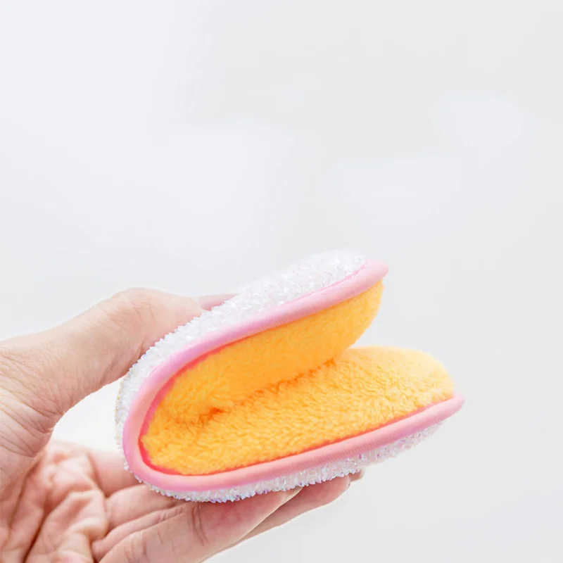 Бамбуковое антипригарное масло Двусторонняя салфетка для мытья посуды тряпка