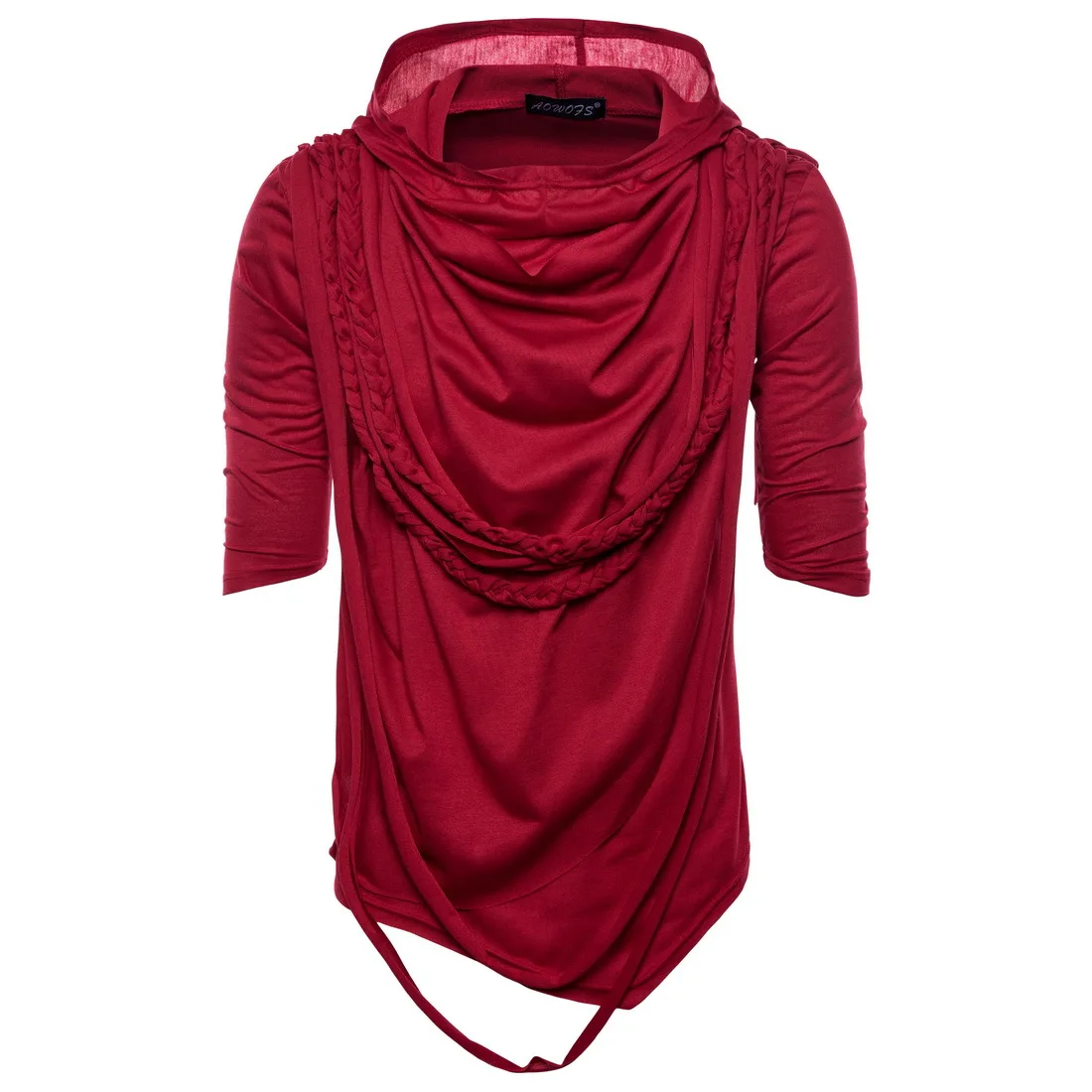 Мужская футболка в стиле хип хоп для ночного клуба DJ с кисточками необычный