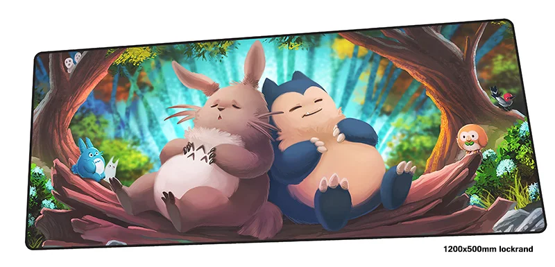 Коврик для мыши Totoro 1200x500 мм красивые игровые коврики персонализированные в стиле