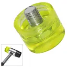 25 мм кабошоны круглые резиновые с головой молотка двусторонний работы остеклением окна бусины Молот кузнеца с Сменная головка молотка нейлоновая головка для кустореза инструмент для молотка