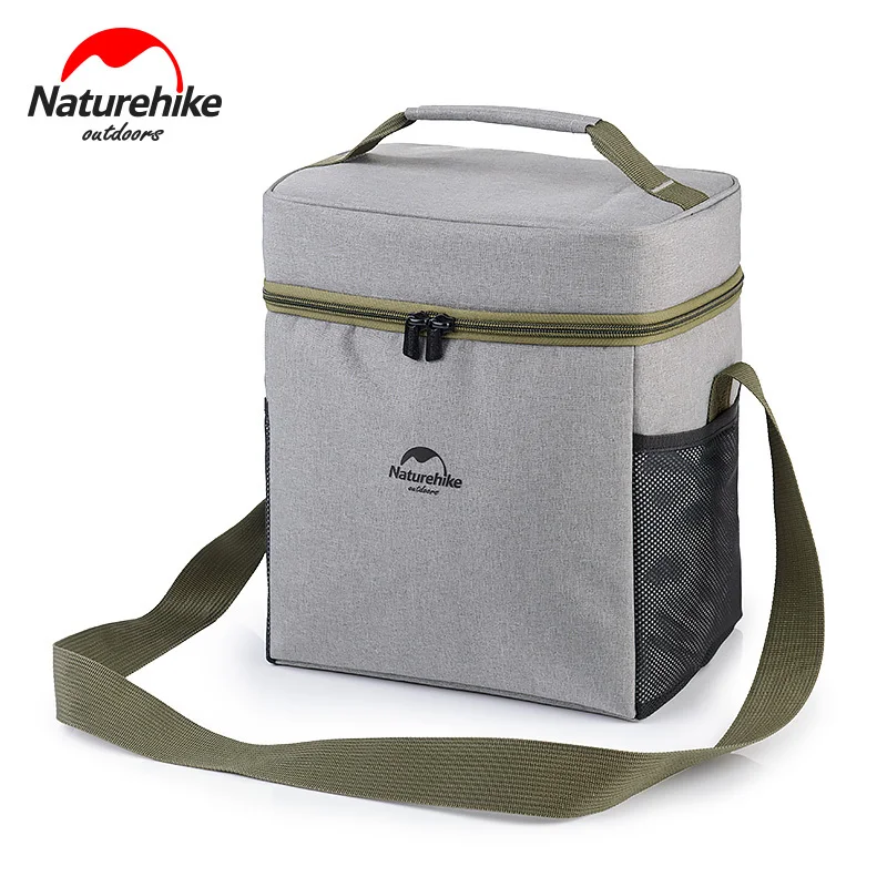 Gray Naturehike открытый многофункциональная сумка для пикника мешок льда изоляции посылка Утепленная одежда холодный свежий 3-в-1 обед сумка для хранения NH17B001B - Цвет: Gray