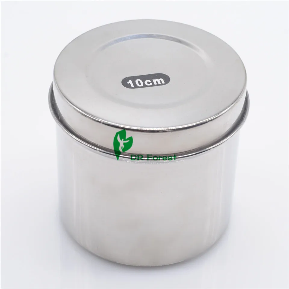 

Dental Special 10cm Cotton Ball Gauze Tampon Jar Holder Stainless Steel