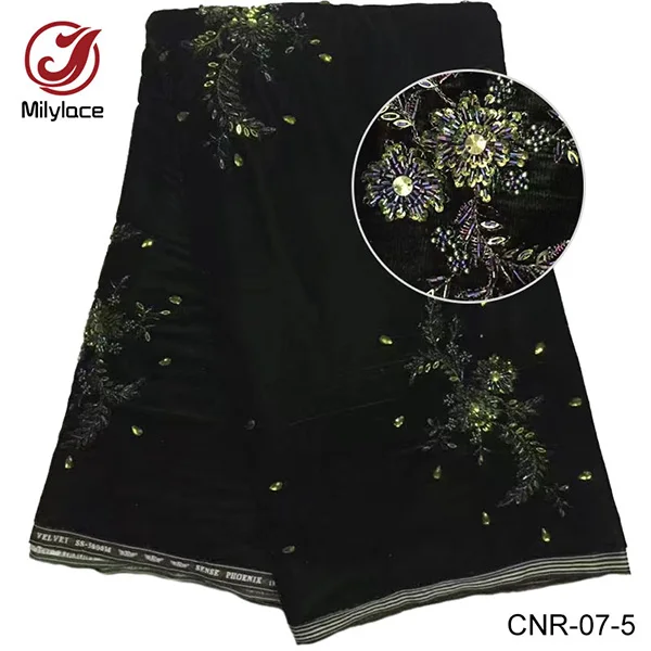 Mliylace Silk Velcet Lace Fabric With Stones 5 Yards Multi Pattern Belgium High Quality For Dress CNR-07 | Дом и сад