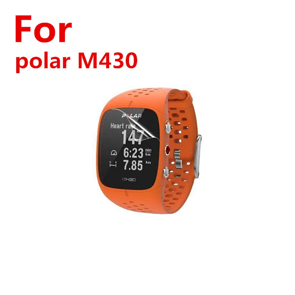 3 шт./лот для Polar M400 M430 спортивные аксессуары умных часов прозрачная защитная