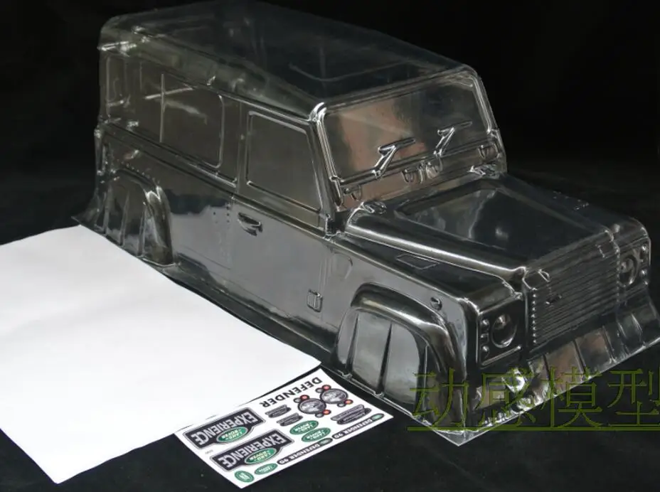 Радиоуправляемый прозрачный корпус 1/10 шкалы для ax90047 T4 TRX4 Defender D110 chorkee Rock crawler AXIAL