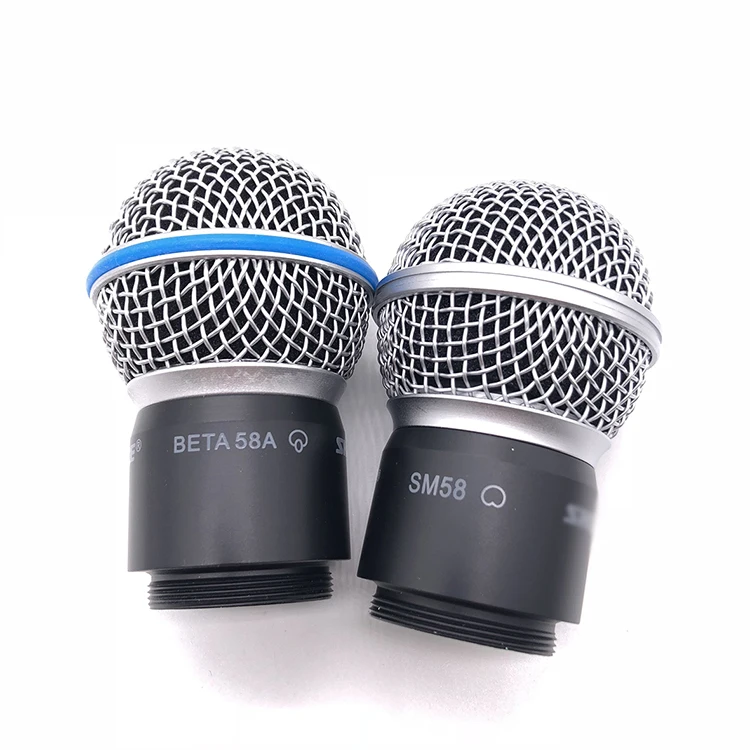 Сменный картридж, Капсульная микрофонная головка для Shure SM58 SM58S SM58LC BETA58 BETA58A BETA PGX24 SLX24, беспроводной микрофон
