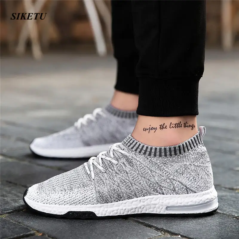Мужские кроссовки Летние Zapatillas Deportivas Hombre смешанные цвета дышащая повседневная
