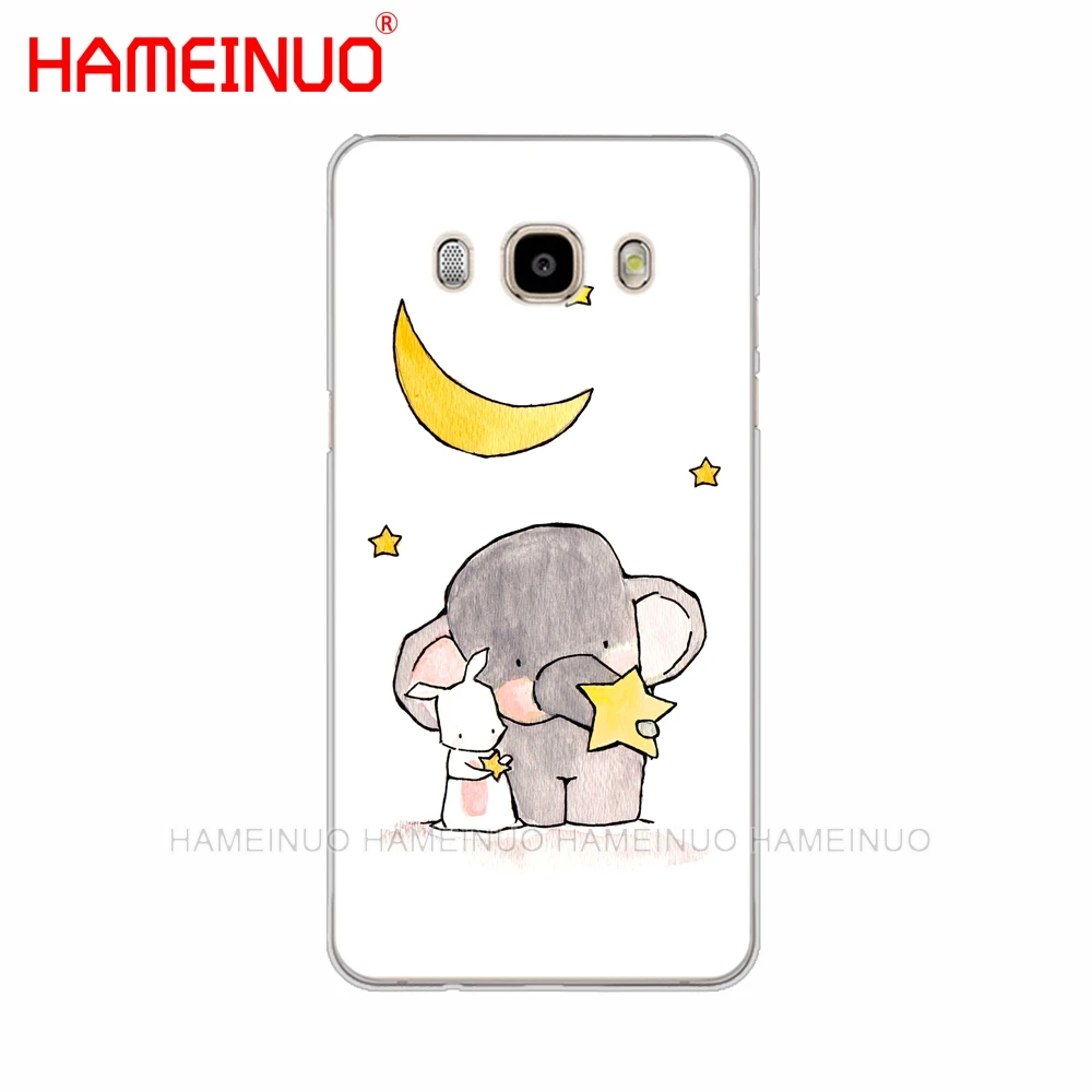 HAMEINUO мультфильм милый слон и Кролик чехол для телефона Samsung Galaxy J1 J2 J3 J5 J7 MINI ACE 2016 2015