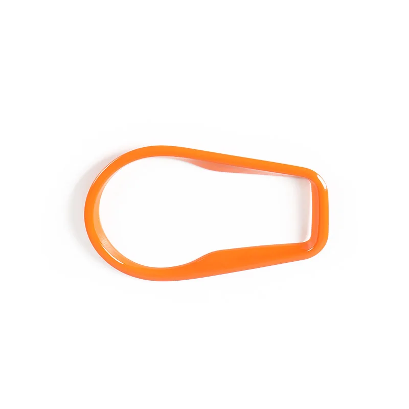 Orange MOPAI новейший ABS Автомобильный интерьер фары переключатель лампы украшения Рамка отделка наклейки для Jeep Renegade- стайлинга автомобилей - Название цвета: Orange