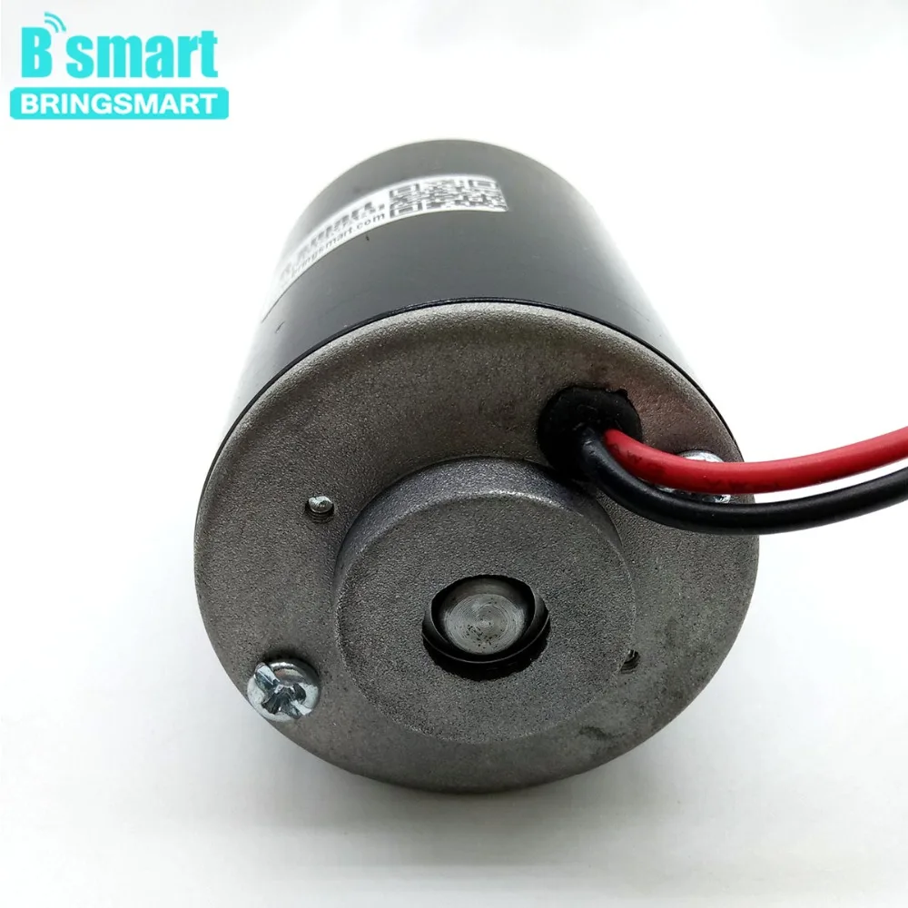 Bringsmart 3420 12 в двигатель постоянного тока 3500 об/мин резьбовой вал Реверсивный высокоскоростной двигатель 24 в 7000 об/мин 13 мм Зефир двигатель DIY часть