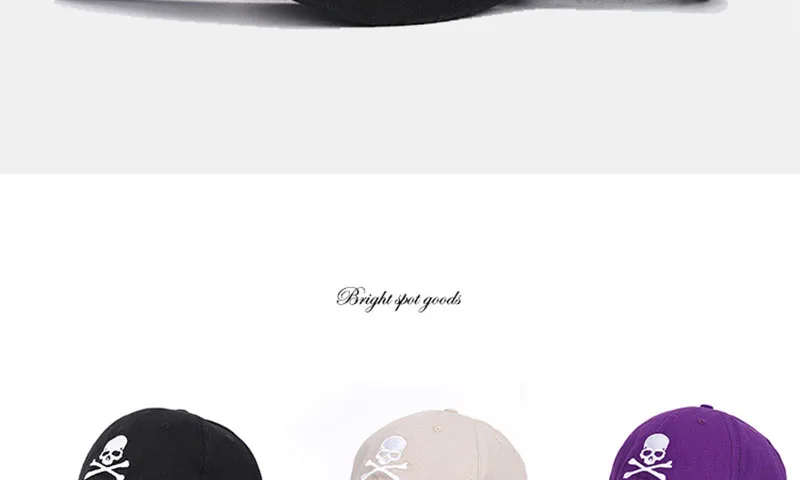Крутая Мужская и Женская Бейсболка с принтом черепа, бейсболка Snapback, летняя спортивная солнцезащитная Кепка в стиле хип-хоп, регулируемая хлопковая кепка P55