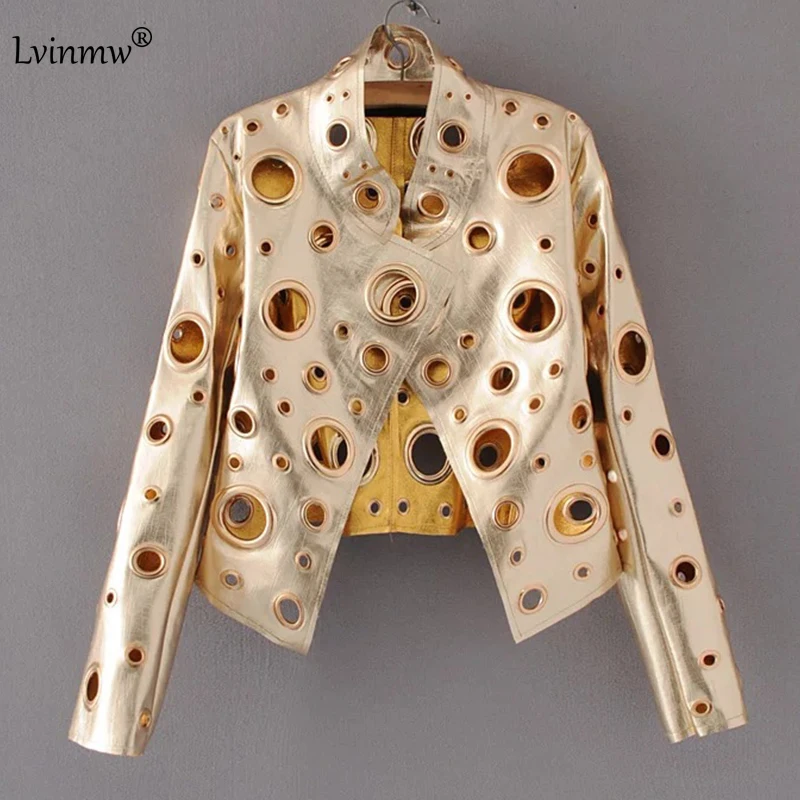 Лето 2017 искусственная кожа pu Топы музыкальный фестиваль панк-рок укороченный топ