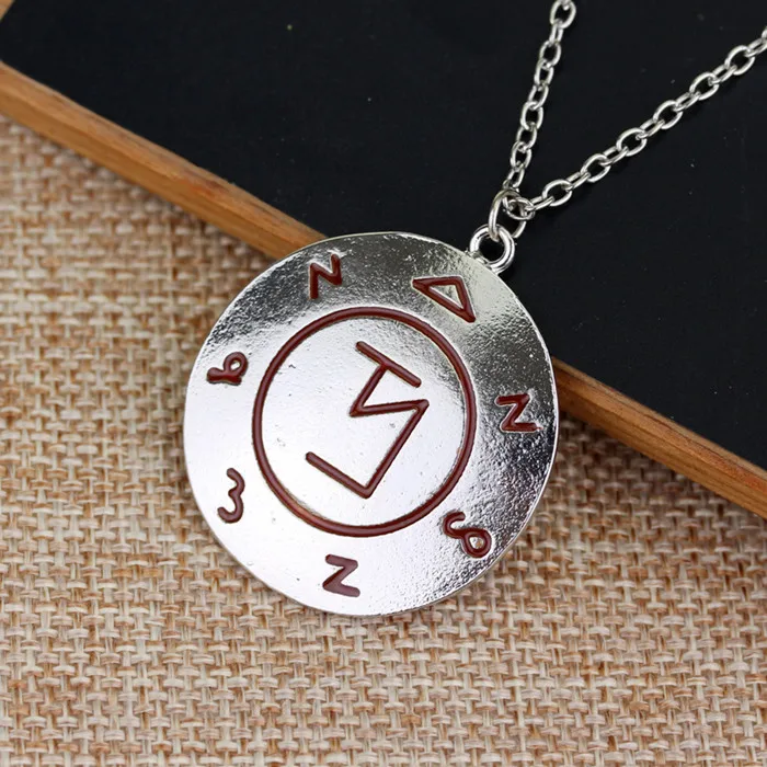 silver Ожерелье из костей Mortal Instruments, винтажный кулон Angelic power Runes shadowhunter, подарок для мужчин и женщин-30 - Окраска металла: silver