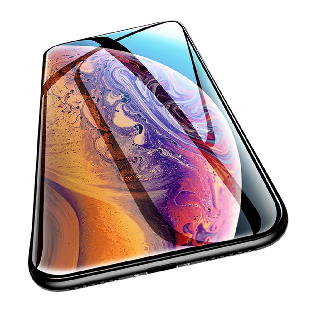 Защитное стекло закаленное для iphone 6 6S 5 7 8 plus SE 5C 4 X XR XS MAX plus|Защитные стёкла и