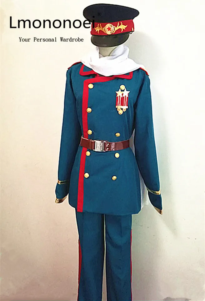 Lmononoei аниме осевые силы Hetalia APH Советский Союз Россия Иван Брагинский Косплей