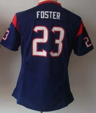 #23 Arian Foster Jersey Women Football Best quality Authentic Size S--XXL Accept Mix Order | Спорт и развлечения
