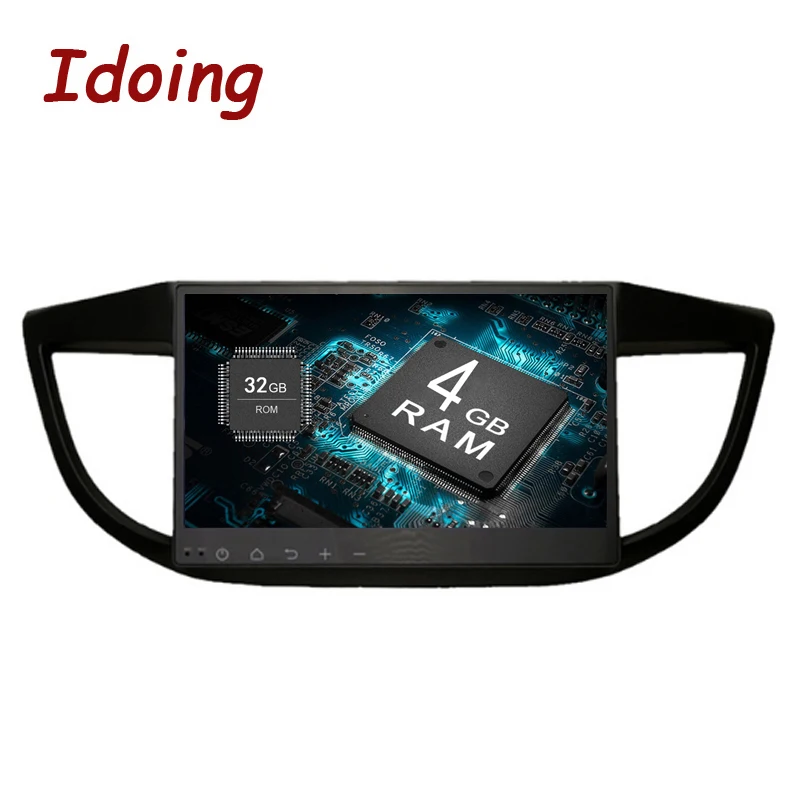 Idoing 1Din 10 2 &quotАвтомобильный мультимедийный плеер 4 г + 32 8 ядерный Android8.0 для Honda CRV