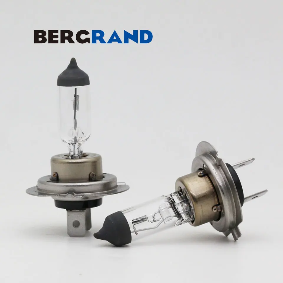2PCS H7 100W PX26d Clear Glass Halogen Lamp Fog Lights Head Bulb Quartz 3100K 12V light bulbs for cars luces coche | Автомобили и