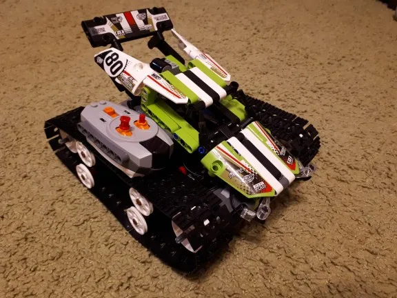 Technic серия RC трек пульт дистанционного управления гоночный автомобиль набор