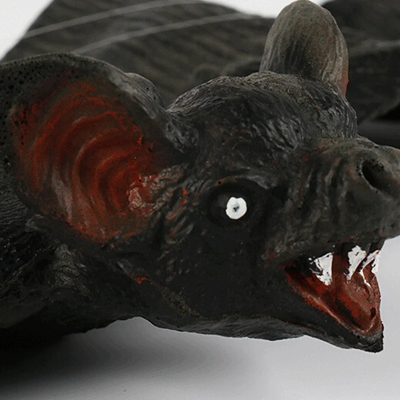 Забавный Хэллоуин хитрый летучая мышь реквизит резиновый симулятор настенные