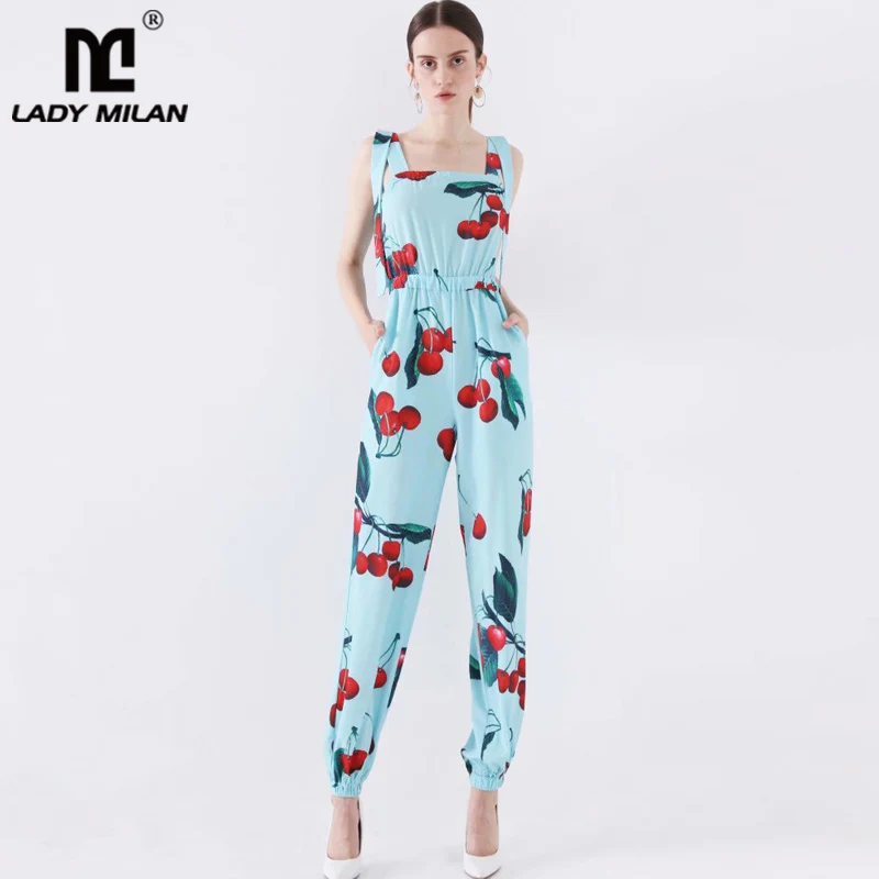 Женский подиумный дизайнерский комбинезон соблазнительные летние детские