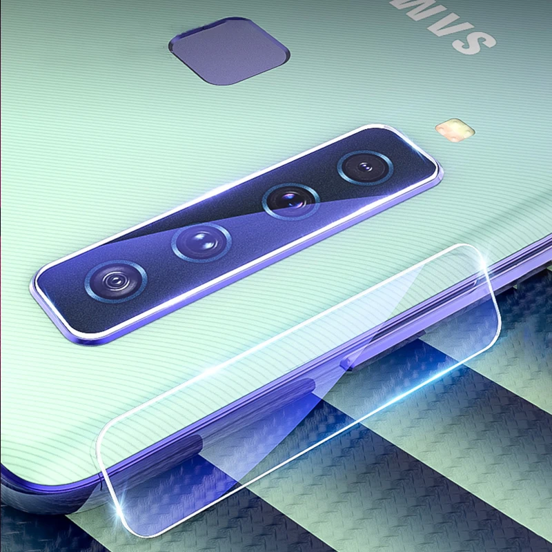 2 шт. пленка для Samsung Galaxy A9 2018 камера из закаленного стекла Защитная объектива
